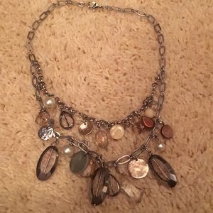 Layered J crew necklace